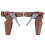 Holster de cowboy avec 2 pistolets