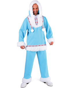 Déguisement Esquimau femme bleu du S au XXL 2