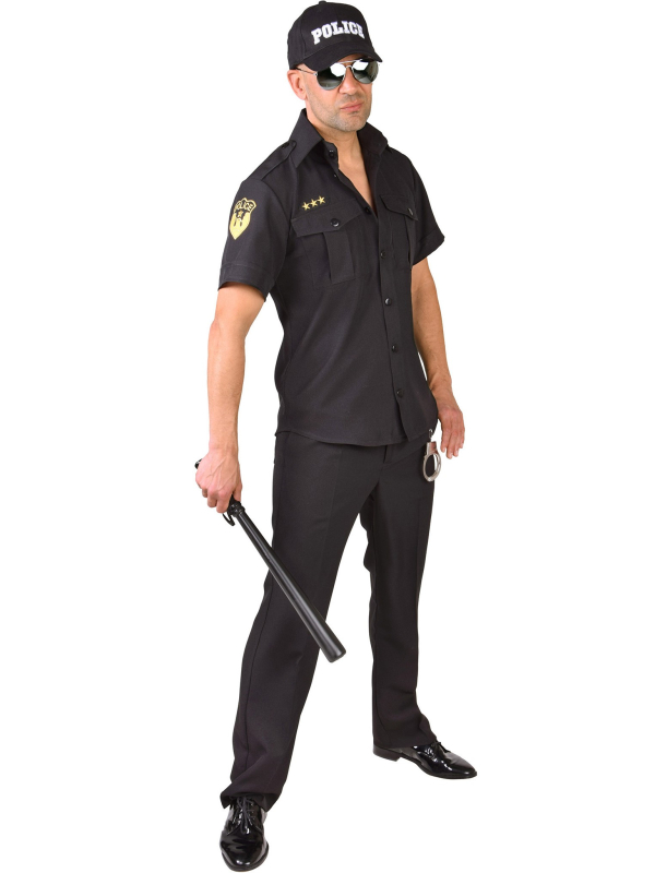 Chemise de Policier homme création Magic by Freddy's du XS au XXL