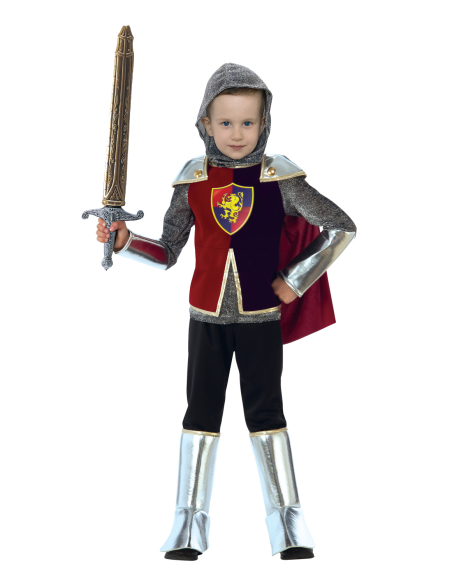 Déguisement de chevalier médiéval garçon 3-4 ans et 5-6 ans