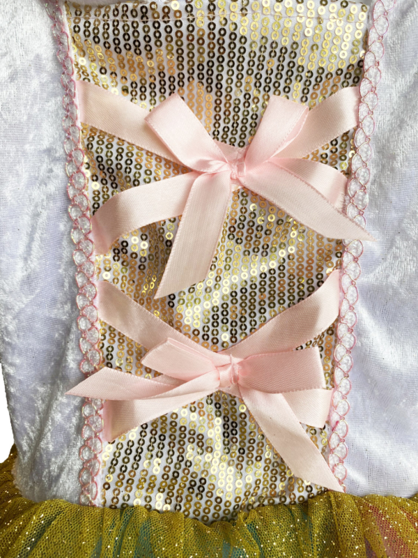 Déguisement de licorne fille avec robe lumineuse du 3 au 10 ans