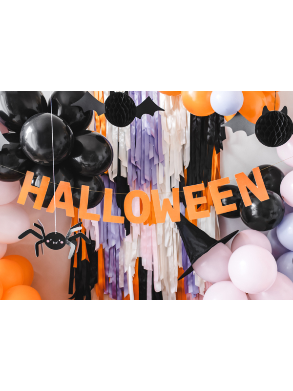 Décoration halloween de Chauve-souris noir, 45x17 cm