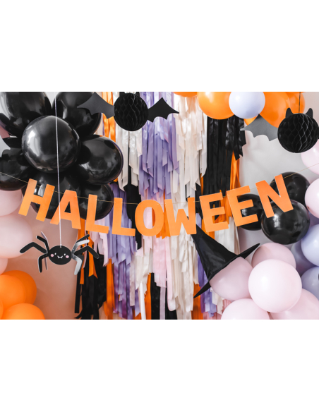 Décoration halloween de Chauve-souris noir, 45x17 cm