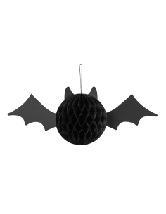 Décoration halloween de Chauve-souris noir, 45x17 cm 2