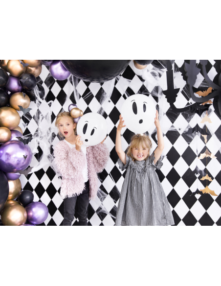 Ballons Halloween phosphorescent 27cm