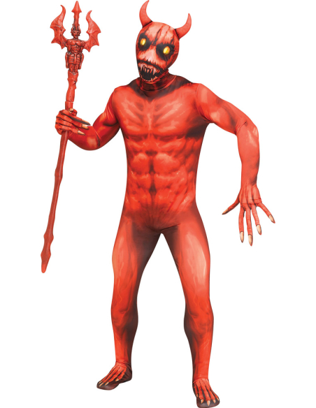Déguisement Intégral de Démon pour Halloween - Terreur et Réalisme Assurés