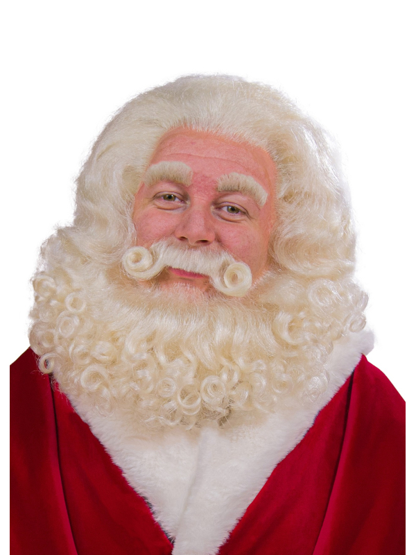 Set Perruque & Barbe Père Noël – Le Plus Haut de Gamme en poils de YAK