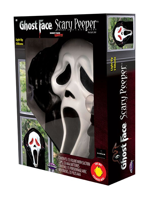 Décoration Halloween lumineuse de fenêtre Ghost Face®
