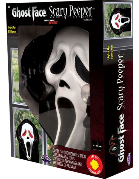Décoration Halloween lumineuse de fenêtre Ghost Face®