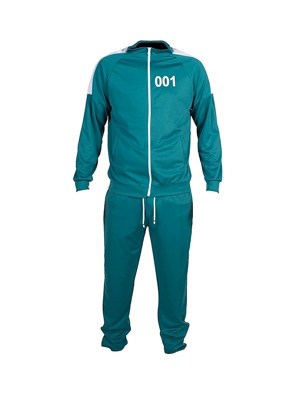 Déguisement Squid Game Vert Adulte - Tailles S à XXXL : Le Costume Parfait pour Halloween et Soirées à Thème