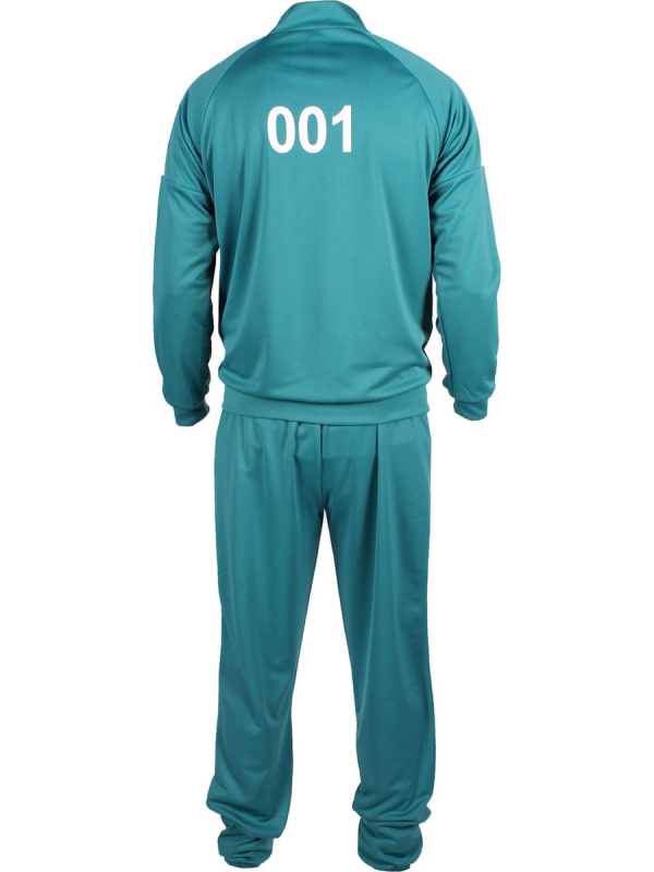 Déguisement Squid Game Vert Adulte - Tailles S à XXXL : Le Costume Parfait pour Halloween et Soirées à Thème