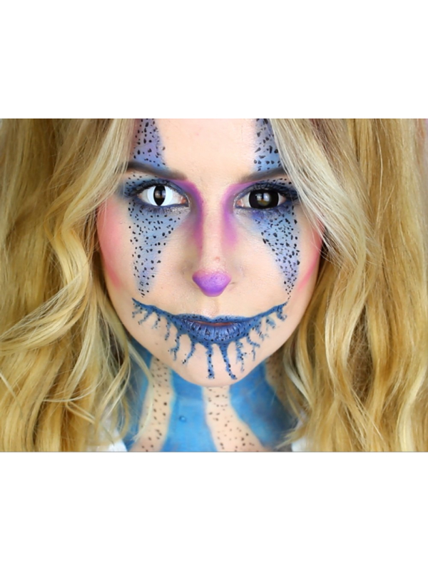 Lentilles de Contact Noires Halloween – Effet Sclera 17 mm