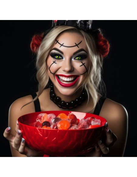 Lentilles de Contact Œil de Chat Diabolique Aricona pour Halloween