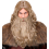 Perruque de Viking avec barbe et moustache