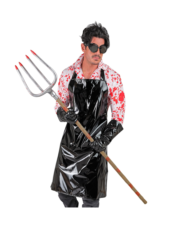 Fourche de fermier ensanglanté pour tueur Halloween