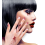 Set de 12 faux ongles sanglants auto-adhésifs pour Halloween