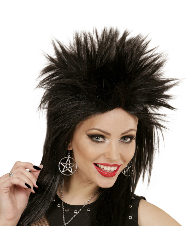 Boucles d'Oreilles Pentagramme Mystique avec Pierre Noire – Accessoire Parfait pour Halloween