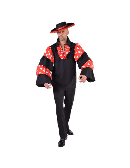 Chemise espagnole luxe pour homme taille L