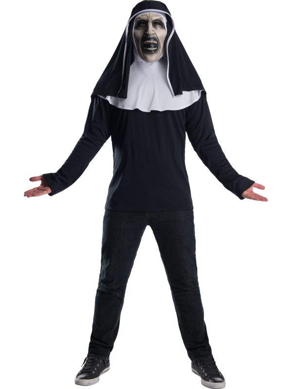 Déguisement Adulte The Nun - Haut + Masque + Coiffe