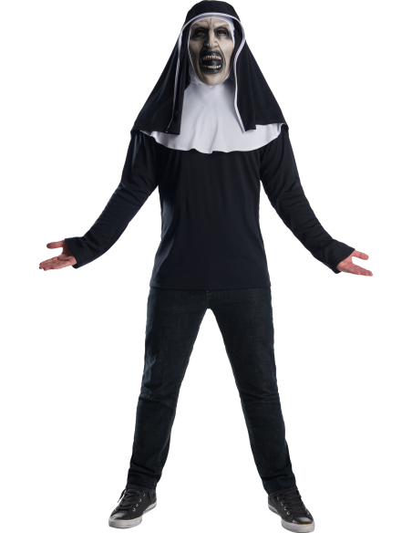 Déguisement Adulte The Nun - Haut + Masque + Coiffe