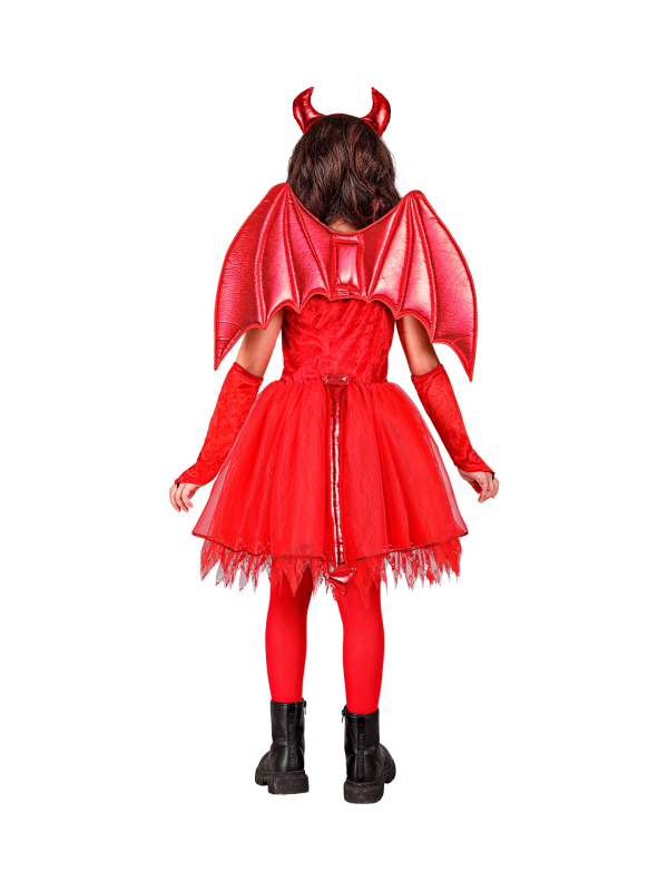 Déguisement de diablesse pour fille : l'ensemble parfait pour Halloween