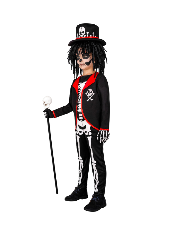 Déguisement de sorcier vaudou pour enfant : prêt pour Halloween