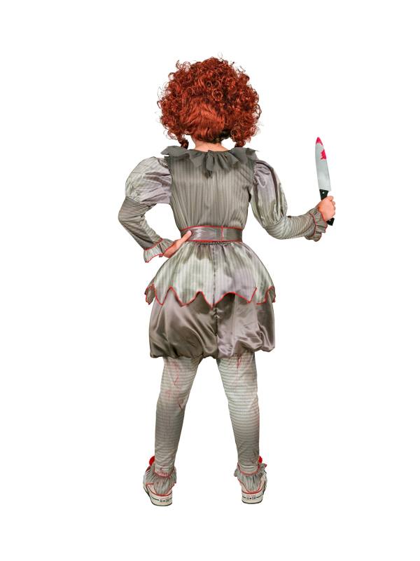 Déguisement Clown Vintage Tueur pour Fille et Adolescente : Effrayant et Élégant