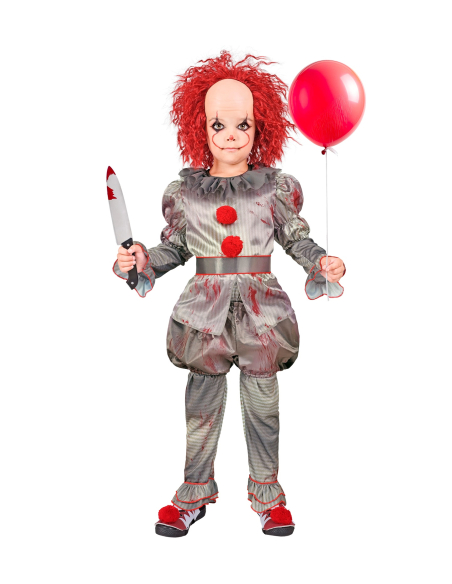 Déguisement Clown Vintage Tueur pour Garçon : Frissons et Élégance
