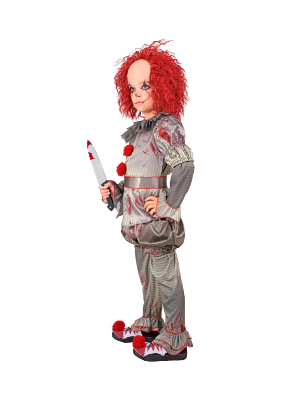 Déguisement Clown Vintage Tueur pour Garçon : Frissons et Élégance