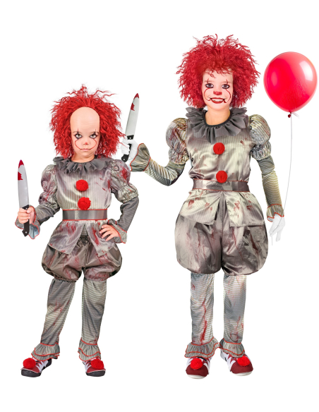 Déguisement Clown Vintage Tueur pour Garçon : Frissons et Élégance