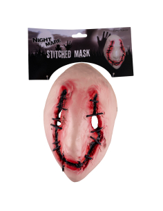 Masque terrifiant de halloween de visage cousu 2