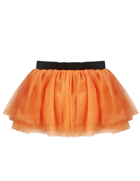 Jupe tutu femme couleur néon festivale et Années 80 orange