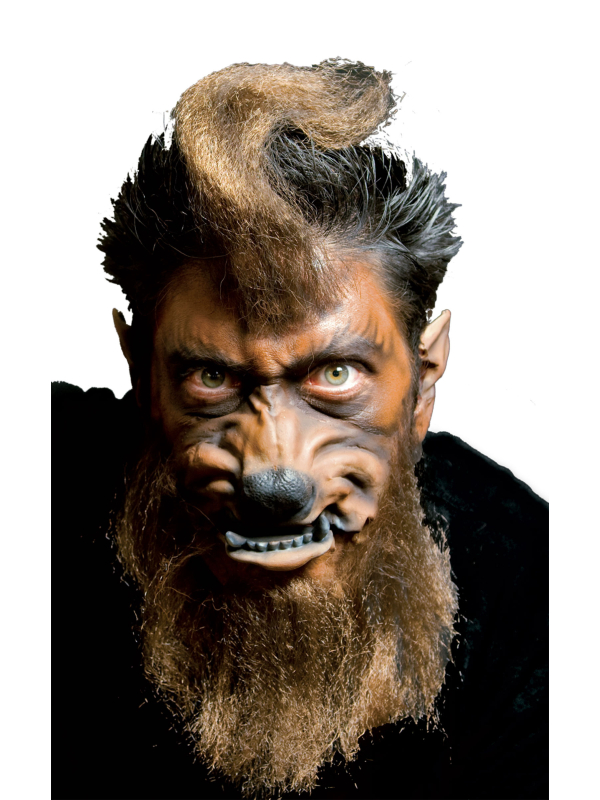 Museau de Loup-Garou en Latex FX Deluxe – Maquillage Halloween