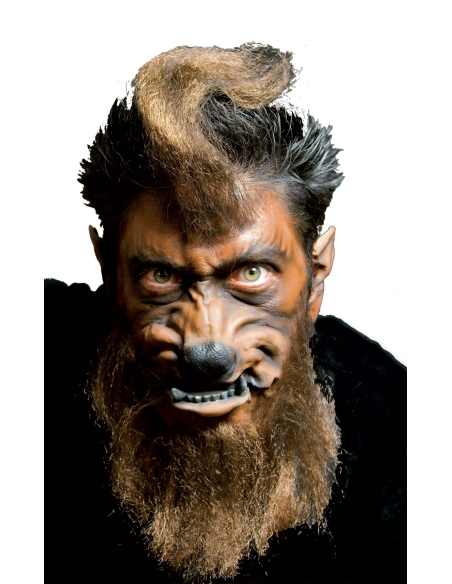 Museau de Loup-Garou en Latex FX Deluxe – Maquillage Halloween
