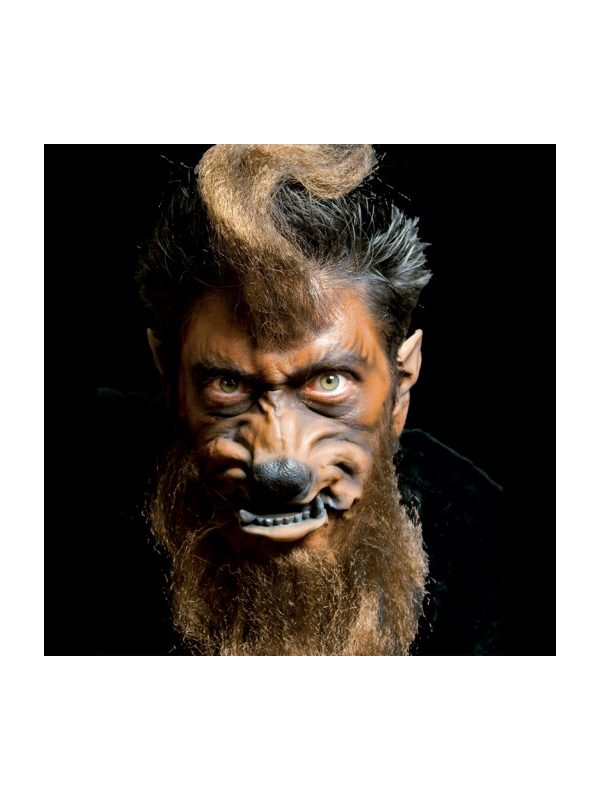 Museau de Loup-Garou en Latex FX Deluxe – Maquillage Halloween