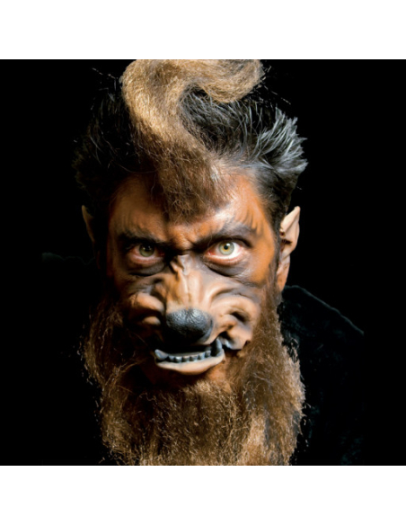 Museau de Loup-Garou en Latex FX Deluxe – Maquillage Halloween