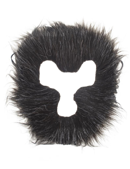 Crinière et Barbe de Loup-Garou en Fausse Fourrure - Accessoires halloween