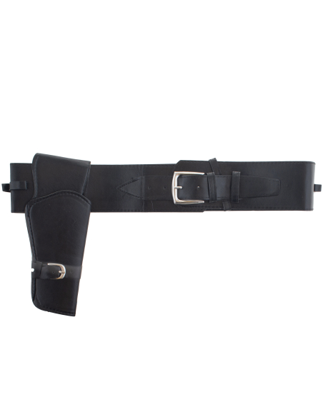 Holster de Cowboy avec Ceinture - Aspect cuir | Accessoire Western