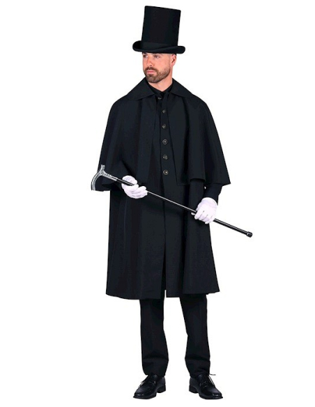 Manteau de Cocher Époque Victorienne et Second Empire - Costume Historique Luxe