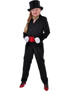 Veste Queue de Pie noire enfant du 4 au 16 ans