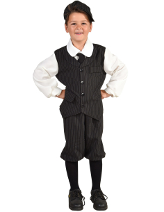Costume Années 20 Enfant Style Peaky Blinders : Élégance Vintage du 4 au 16 Ans