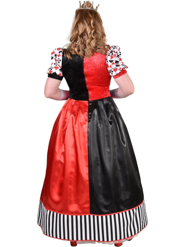 Costume Reine de cœur haut de gamme femme du S au XL
