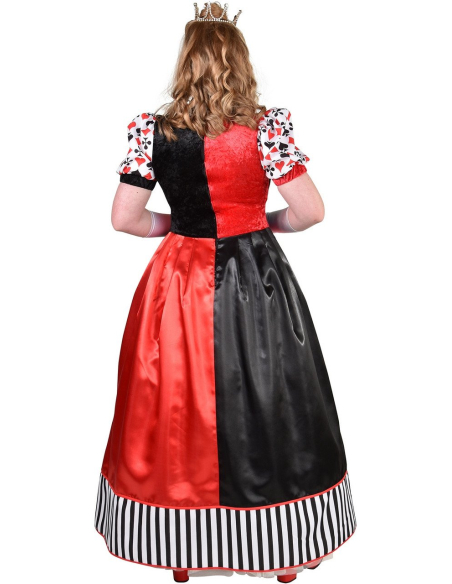 Costume Reine de cœur haut de gamme femme du S au XL