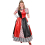 Costume Reine de cœur haut de gamme femme du S au XL