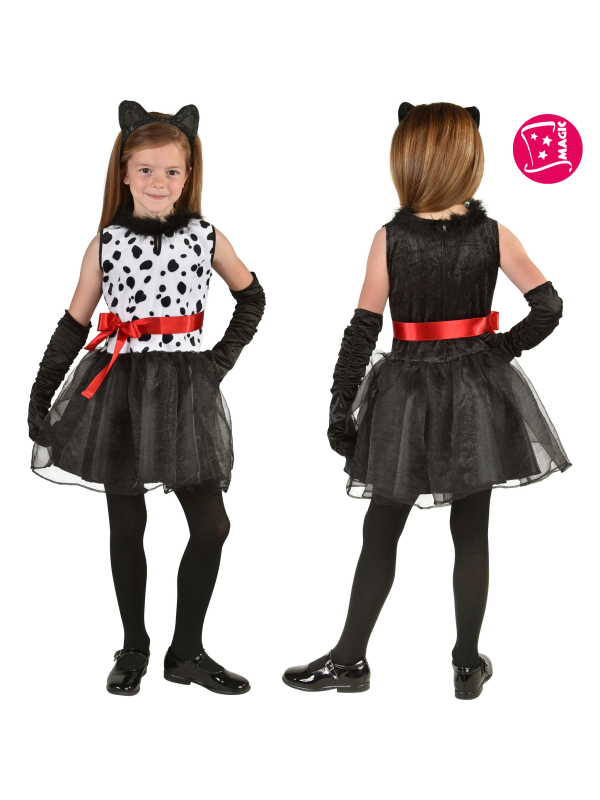 Déguisement de Dalmatien pour Fillette et Adolescent : Éclat et Charme par Magic by Freddys
