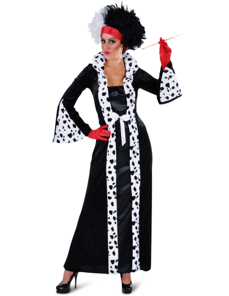 Déguisement de Cruella femme Grande Taille XXL