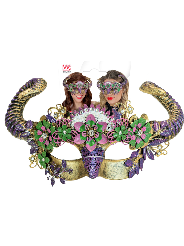 Masque de Bélier Doré – Une Épopée Mythologique pour Adulte