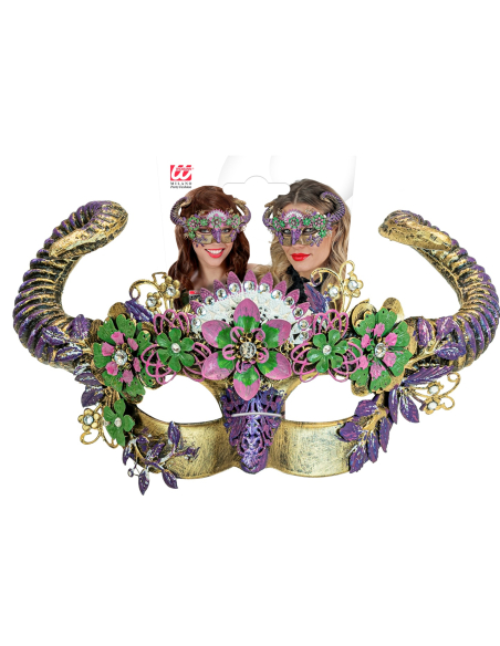 Masque de Bélier Doré – Une Épopée Mythologique pour Adulte