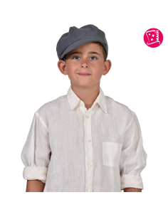 Casquette années 20 grise enfant