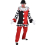 Costume clown, cirque, Arlequin Homme disponible en grandes tailles